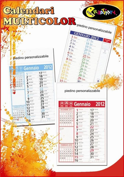 Copy & Creativity - calendario 2012
