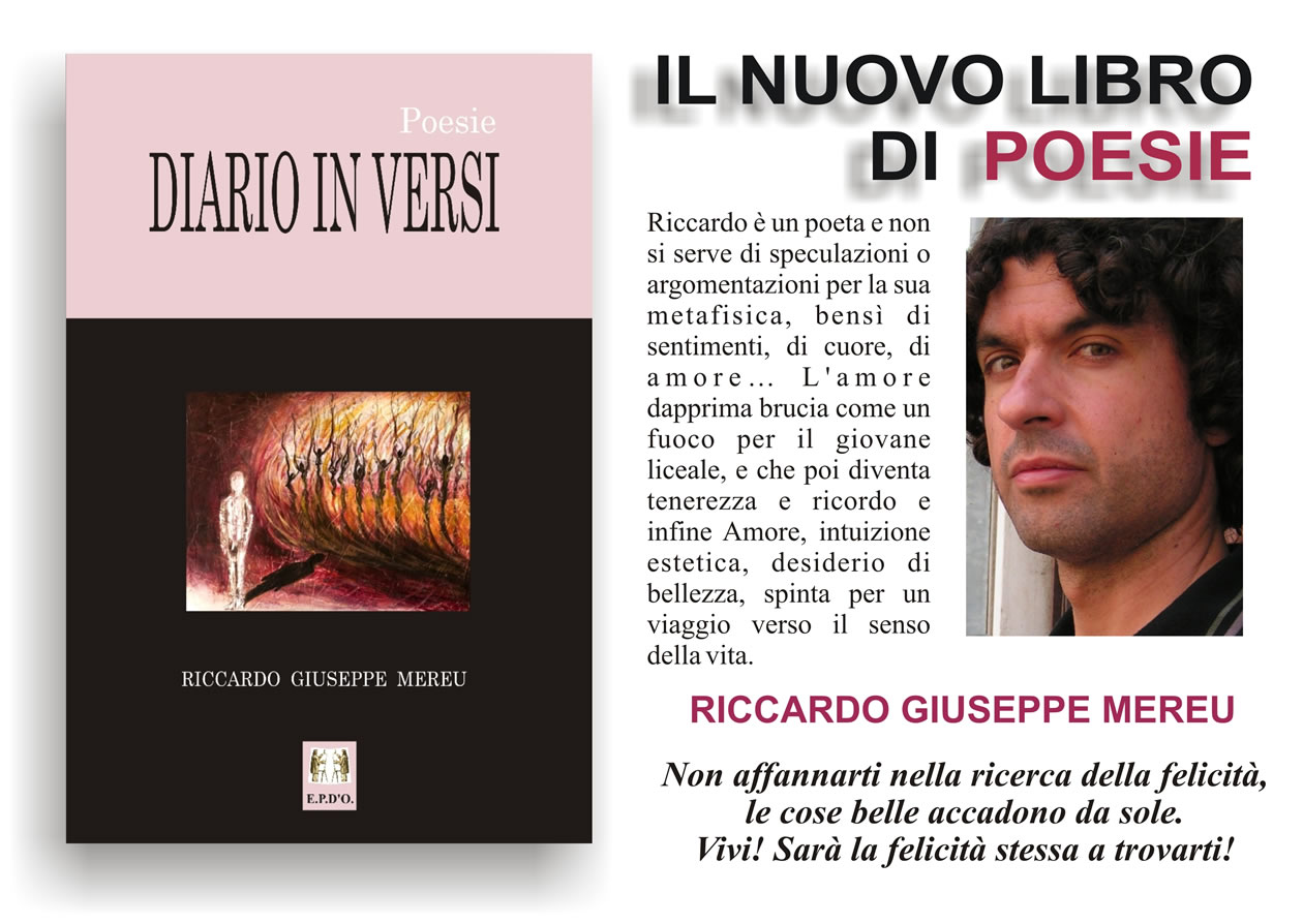 Il libro novità  - Versi di Riccardo Giuseppe Mereu