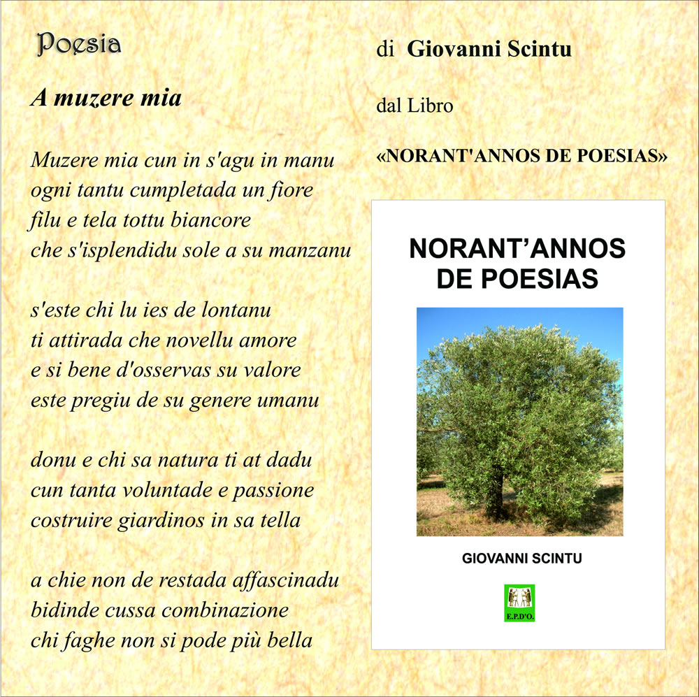 Poesia Giovanni Scintu