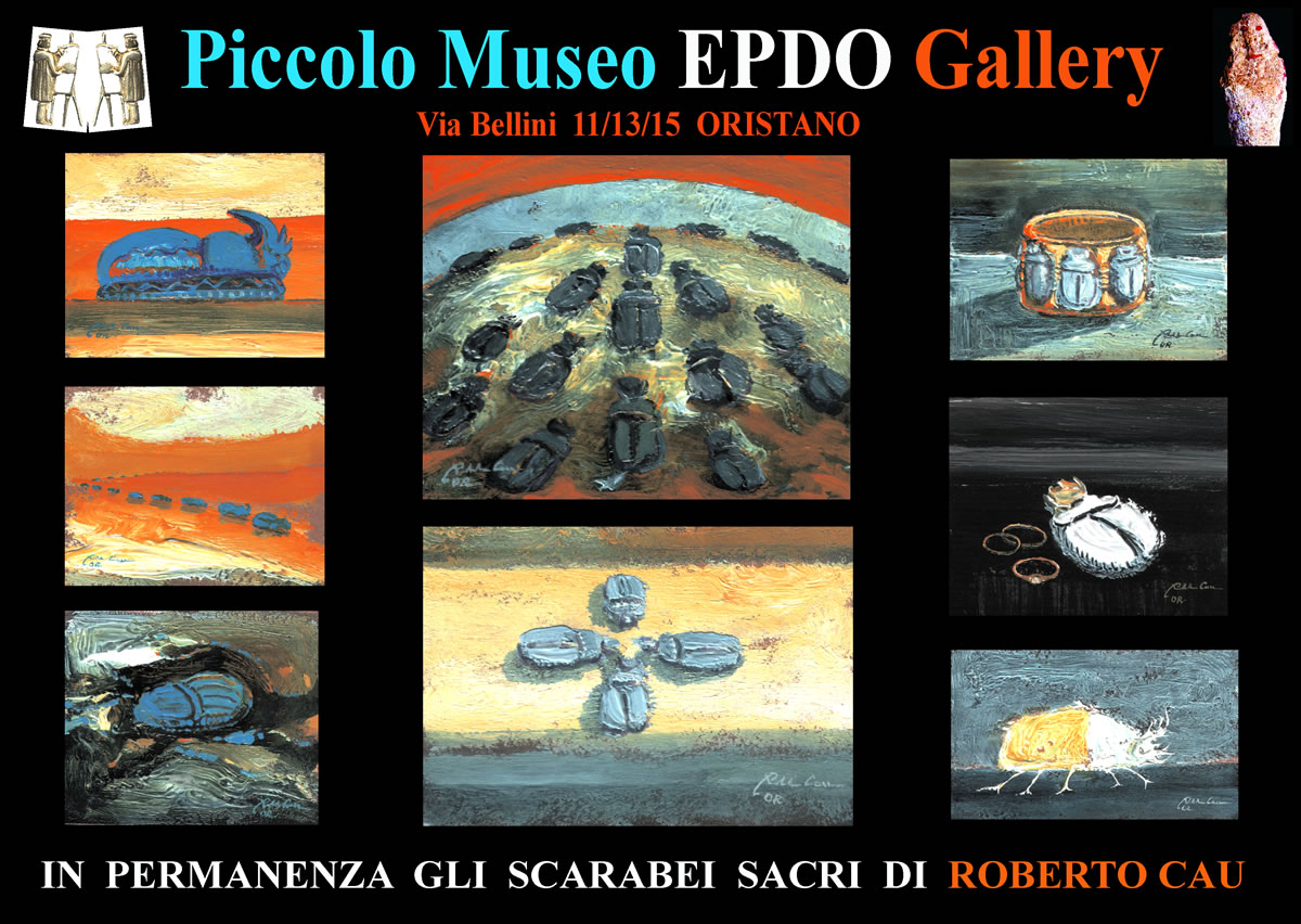 EPDO Museo Scarabei Sacri di Roberto Cau - Oristano - Sardegna 